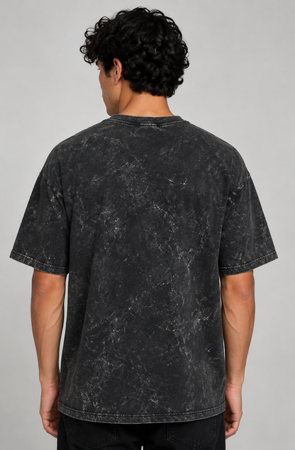 Zavrox Acid Washed Oversized Tee