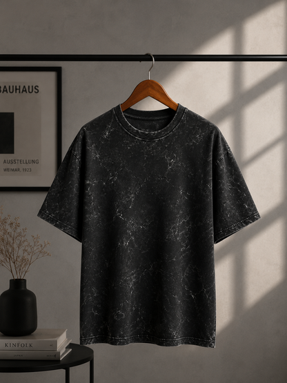 Zavrox Acid Washed Oversized Tee