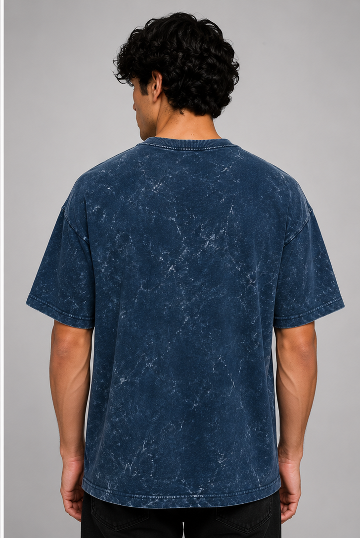 Zavrox Acid Washed Oversized Tee