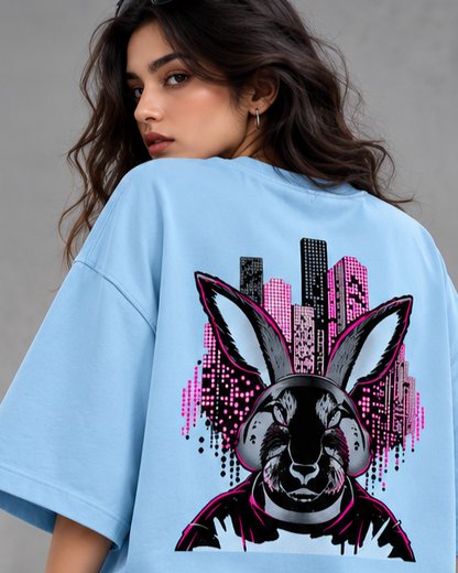 Women Cancelled Terry Oversized Tee