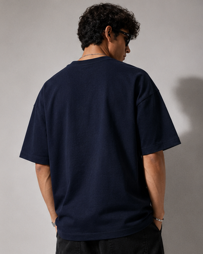 Zavrox Indifferent Terry Oversized Tee | 260 GSM