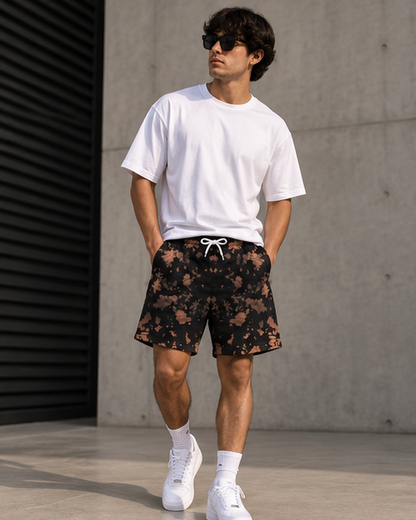 Zavrox Tie Dye Shorts |  Streetwear | 260 GSM Cotton