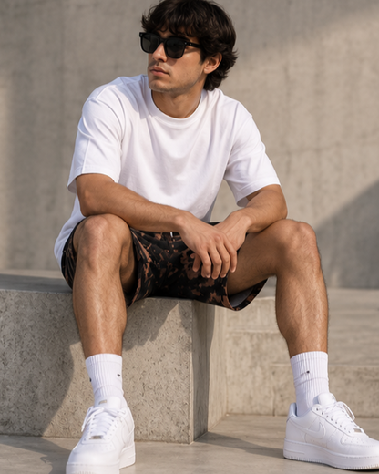 Zavrox Tie Dye Shorts |  Streetwear | 260 GSM Cotton