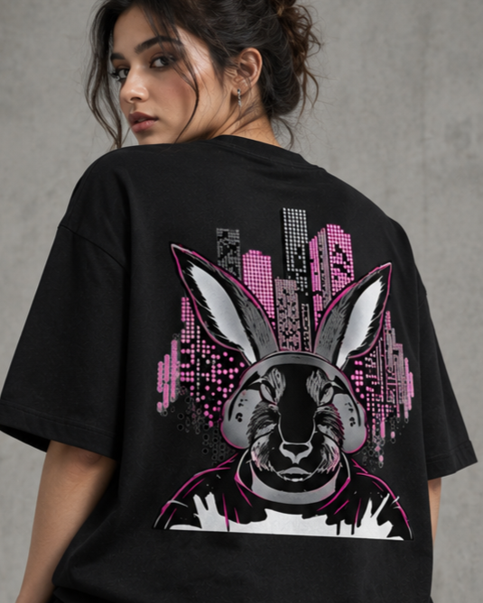 Women Cancelled Terry Oversized Tee