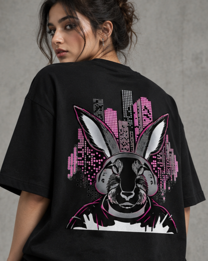 Women Cancelled Terry Oversized Tee