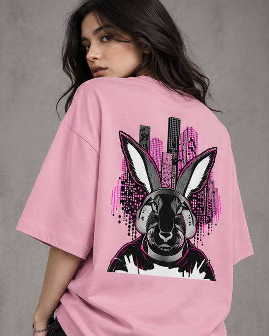 Women Cancelled Terry Oversized Tee