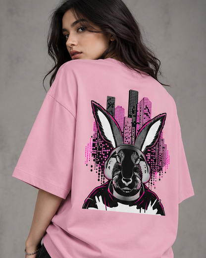 Women Cancelled Terry Oversized Tee