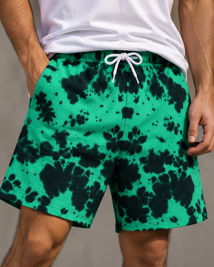 Zavrox Tie Dye Shorts |  Streetwear | 260 GSM Cotton