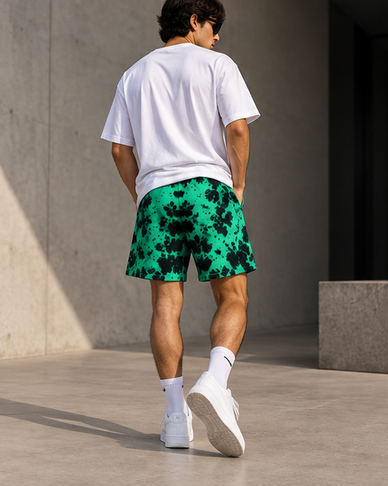 Zavrox Tie Dye Shorts |  Streetwear | 260 GSM Cotton