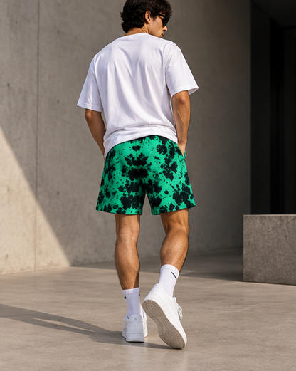Zavrox Tie Dye Shorts |  Streetwear | 260 GSM Cotton