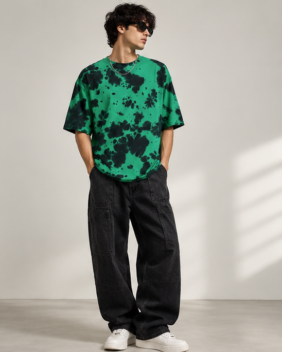 Zavrox Tie Dye Oversized T-Shirt