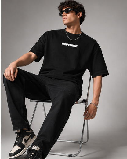 Zavrox Indifferent Terry Oversized Tee | 260 GSM