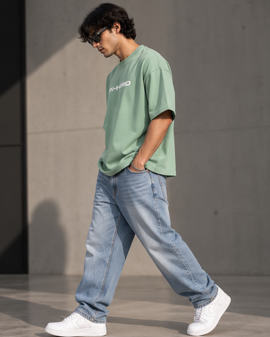 Zavrox Unherd Terry Oversized Tee | 260 GSM | Drop Shoulder