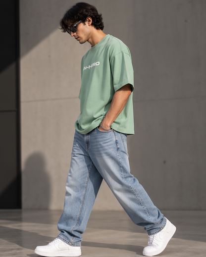 Zavrox Unherd Terry Oversized Tee | 260 GSM | Drop Shoulder