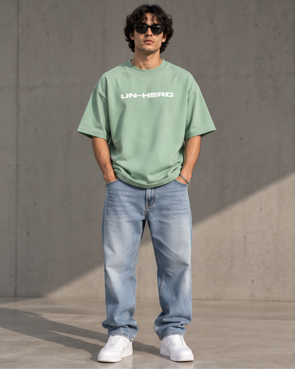Zavrox Unherd Terry Oversized Tee | 260 GSM | Drop Shoulder