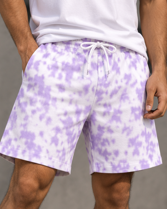 Zavrox Tie Dye Shorts |  Streetwear | 260 GSM Cotton
