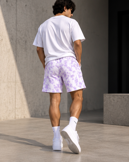 Zavrox Tie Dye Shorts |  Streetwear | 260 GSM Cotton