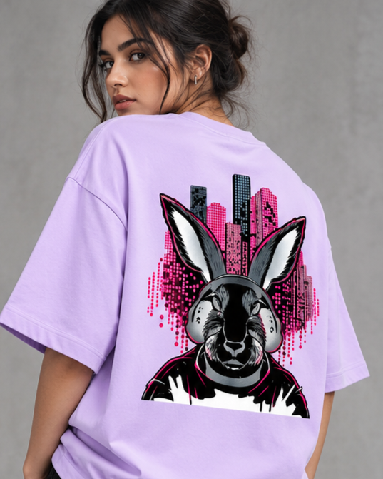 Women Cancelled Terry Oversized Tee