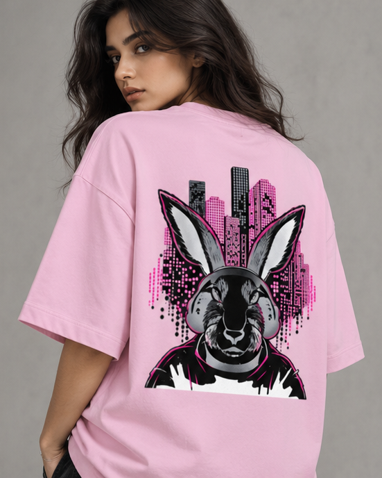 Women Cancelled Terry Oversized Tee