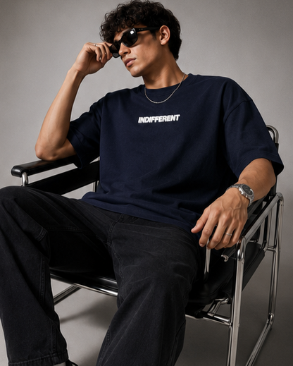 Zavrox Indifferent Terry Oversized Tee | 260 GSM