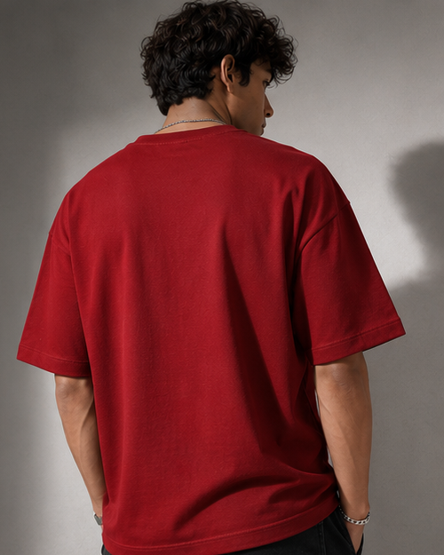 Zavrox Indifferent Terry Oversized Tee | 260 GSM