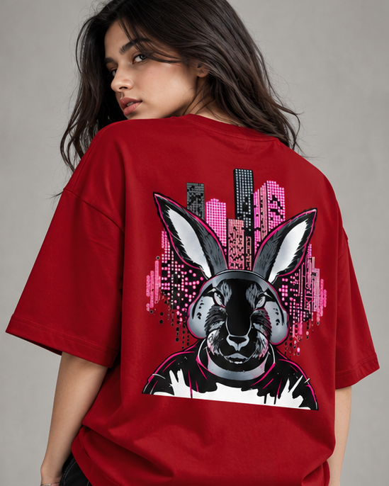 Women Cancelled Terry Oversized Tee