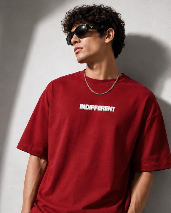 Zavrox Indifferent Terry Oversized Tee | 260 GSM
