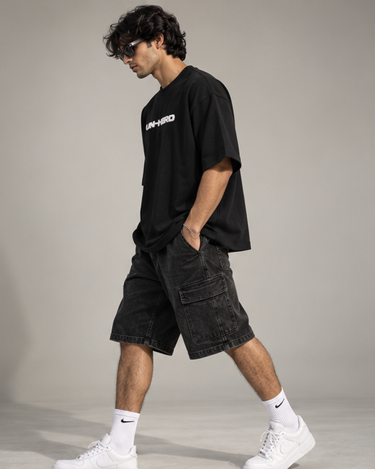 Zavrox Unherd Terry Oversized Tee | 260 GSM | Drop Shoulder