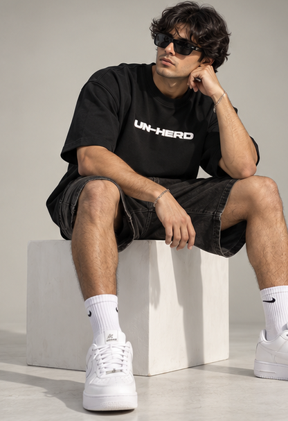 Zavrox Unherd Terry Oversized Tee | 260 GSM | Drop Shoulder