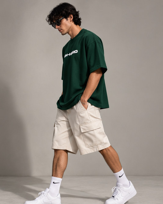 Zavrox Unherd Terry Oversized Tee | 260 GSM | Drop Shoulder