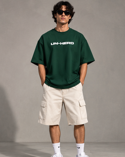 Zavrox Unherd Terry Oversized Tee | 260 GSM | Drop Shoulder