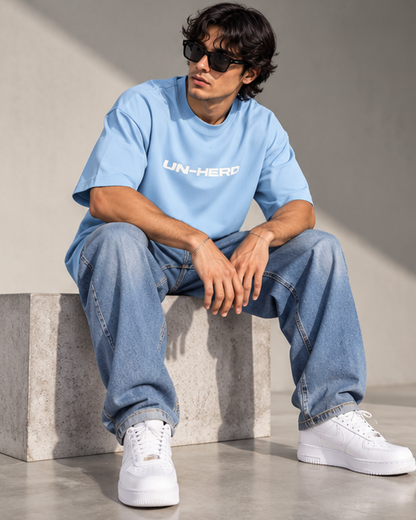 Zavrox Unherd Terry Oversized Tee | 260 GSM | Drop Shoulder
