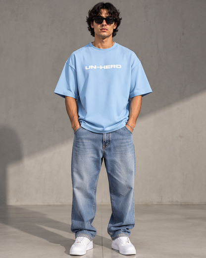 Zavrox Unherd Terry Oversized Tee | 260 GSM | Drop Shoulder