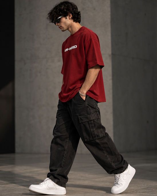 Zavrox Unherd Terry Oversized Tee | 260 GSM | Drop Shoulder