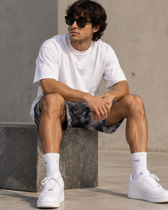 Zavrox Tie Dye Shorts |  Streetwear | 260 GSM Cotton